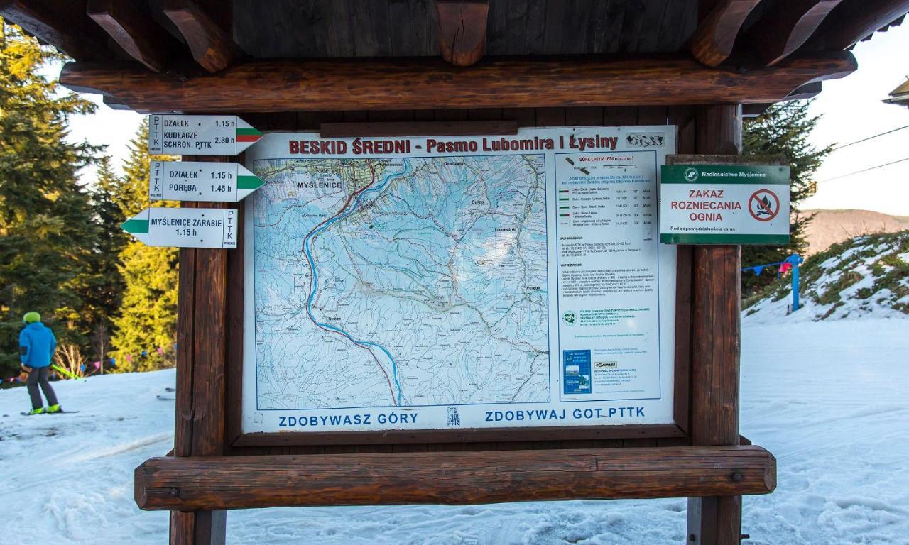 Sloneczny Chelm - Apartamenty W Gorach, Prywatna Sauna Jacuzzi Balia W Cenie, Spa, Grill, Stok Narciarski Myslenice, Sciezki Rowerowe, Rzeka Raba, Widok Na Tatry מראה חיצוני תמונה