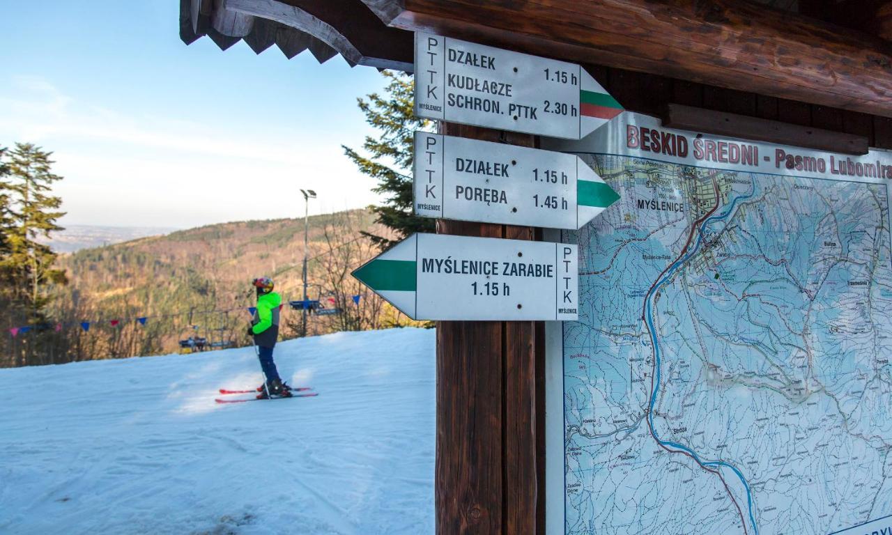Sloneczny Chelm - Apartamenty W Gorach, Prywatna Sauna Jacuzzi Balia W Cenie, Spa, Grill, Stok Narciarski Myslenice, Sciezki Rowerowe, Rzeka Raba, Widok Na Tatry מראה חיצוני תמונה