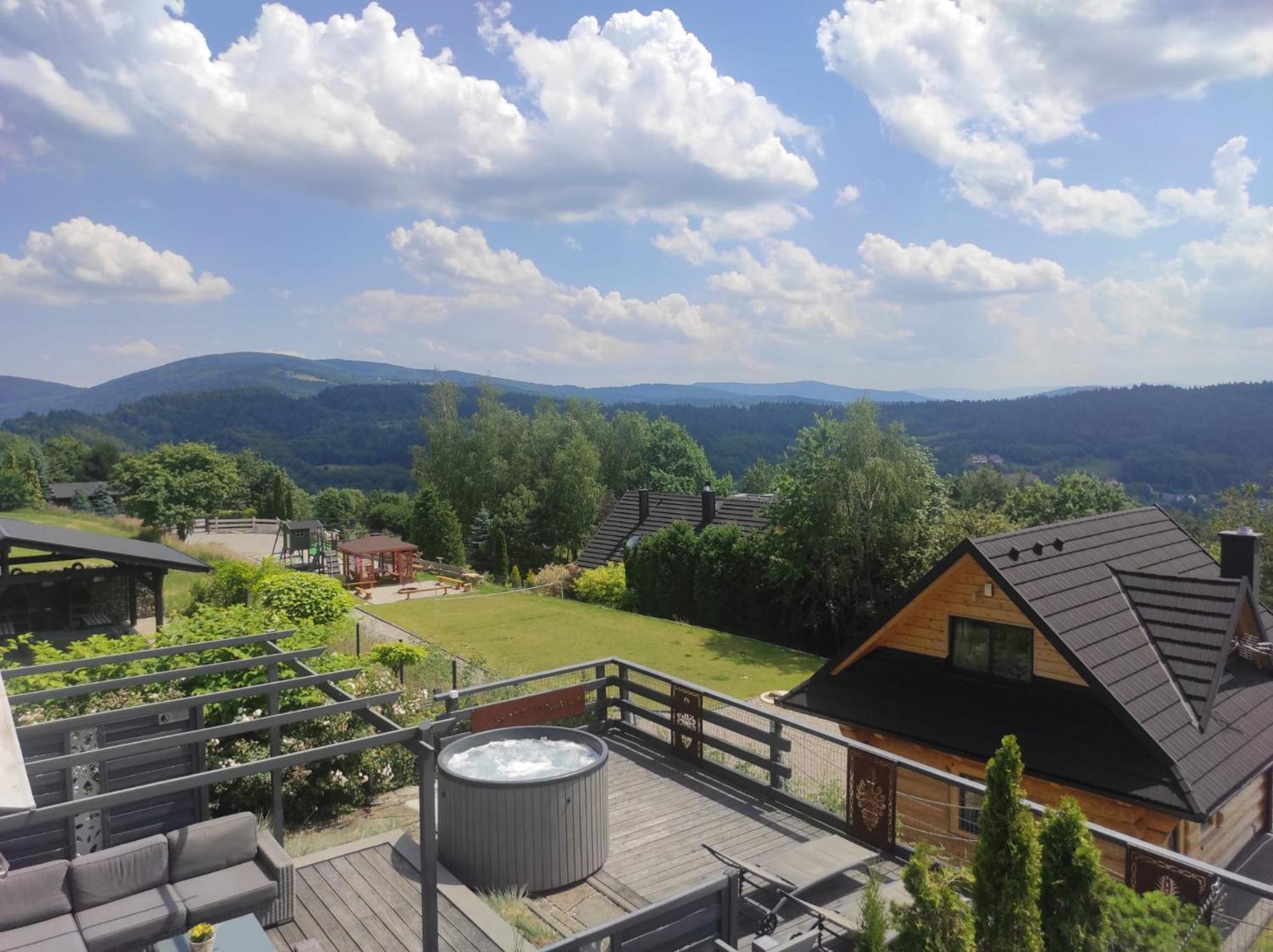 Sloneczny Chelm - Apartamenty W Gorach, Prywatna Sauna Jacuzzi Balia W Cenie, Spa, Grill, Stok Narciarski Myslenice, Sciezki Rowerowe, Rzeka Raba, Widok Na Tatry מראה חיצוני תמונה